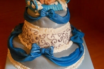 Tort botez Erc-Jamil/ Eric-Jamil baptism cake